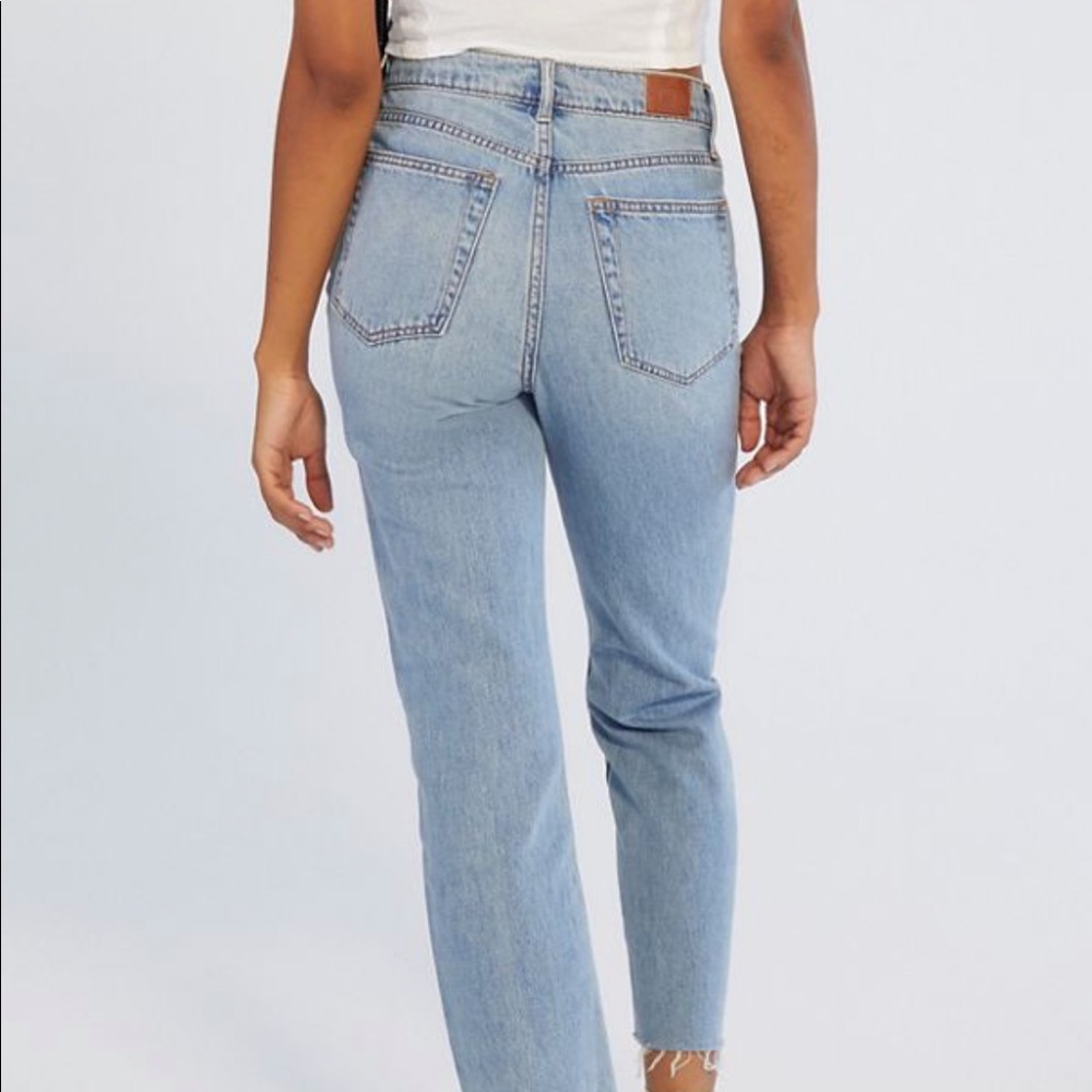BBG Urban Oufitters Slim Straight Distressed Jeans